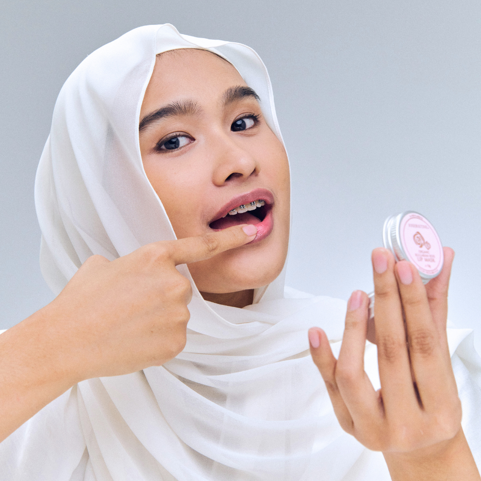 JOSERISTINE Organic Bulgarian Rose Lip Mask 10g