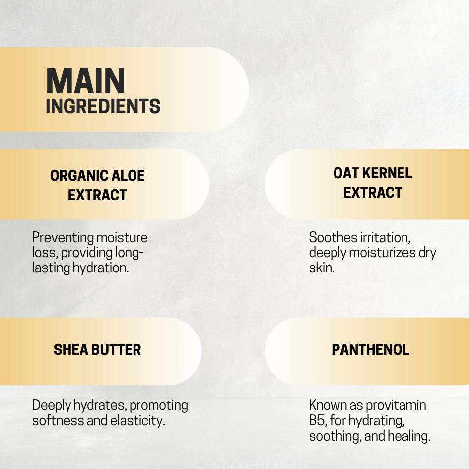 JOSERISTINE Aloe & Oat Gentle Care Body Lotion 400ml