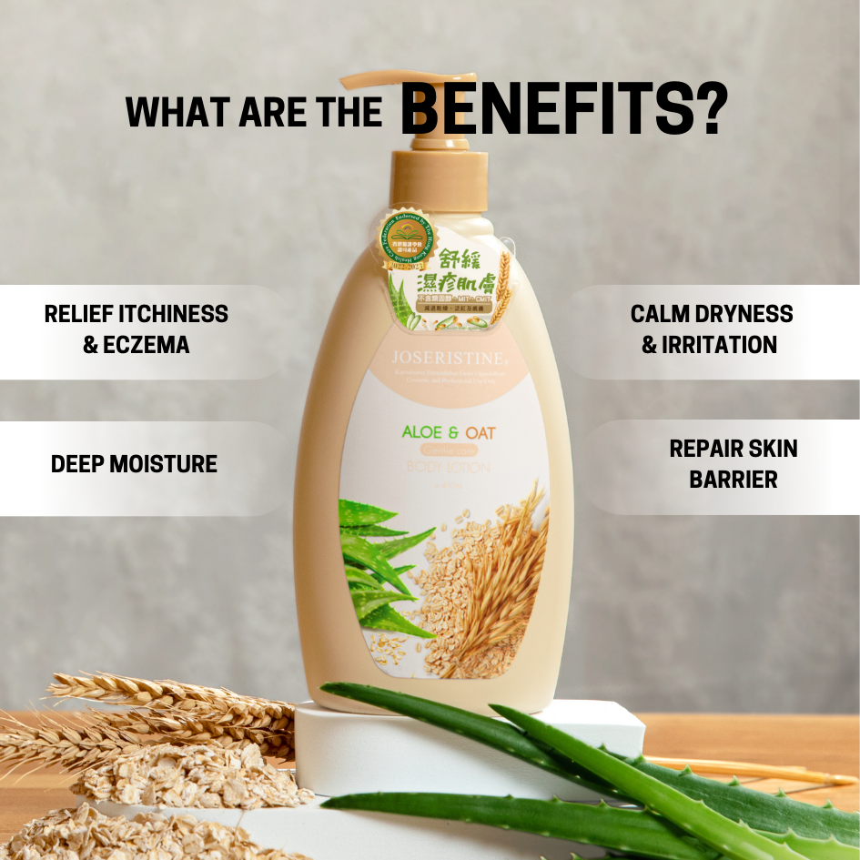 JOSERISTINE Aloe & Oat Gentle Care Body Lotion 400ml