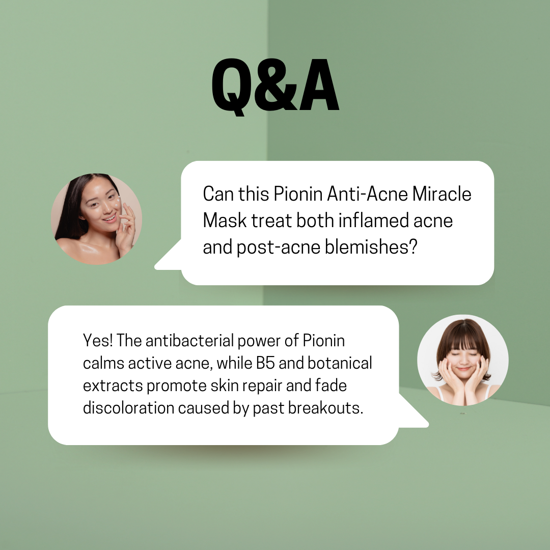 JOSERISTINE Pionin Anti-Acne Miracle Face Mask Box 6's