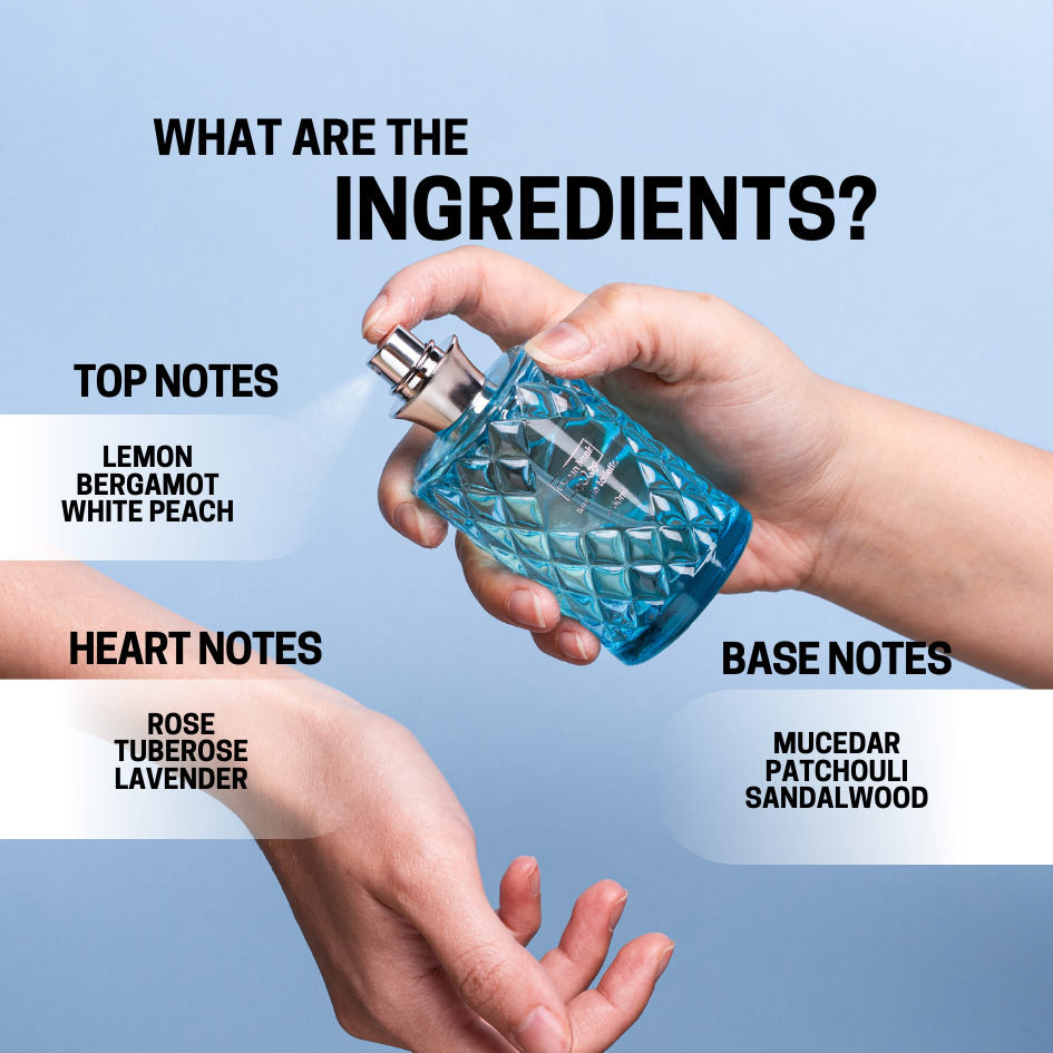 JOSERISTINE Ocean Musk Eau De Toilette Perfume 60ml