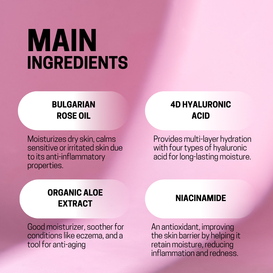 JOSERISTINE Rose Musk Shower Gel 1000ml