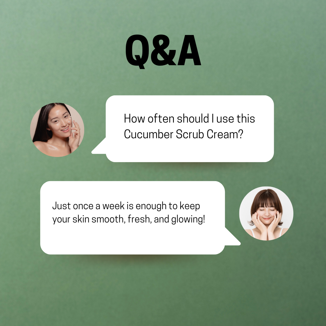 JOSERISTINE Cucumber Scrub Cream 100ml