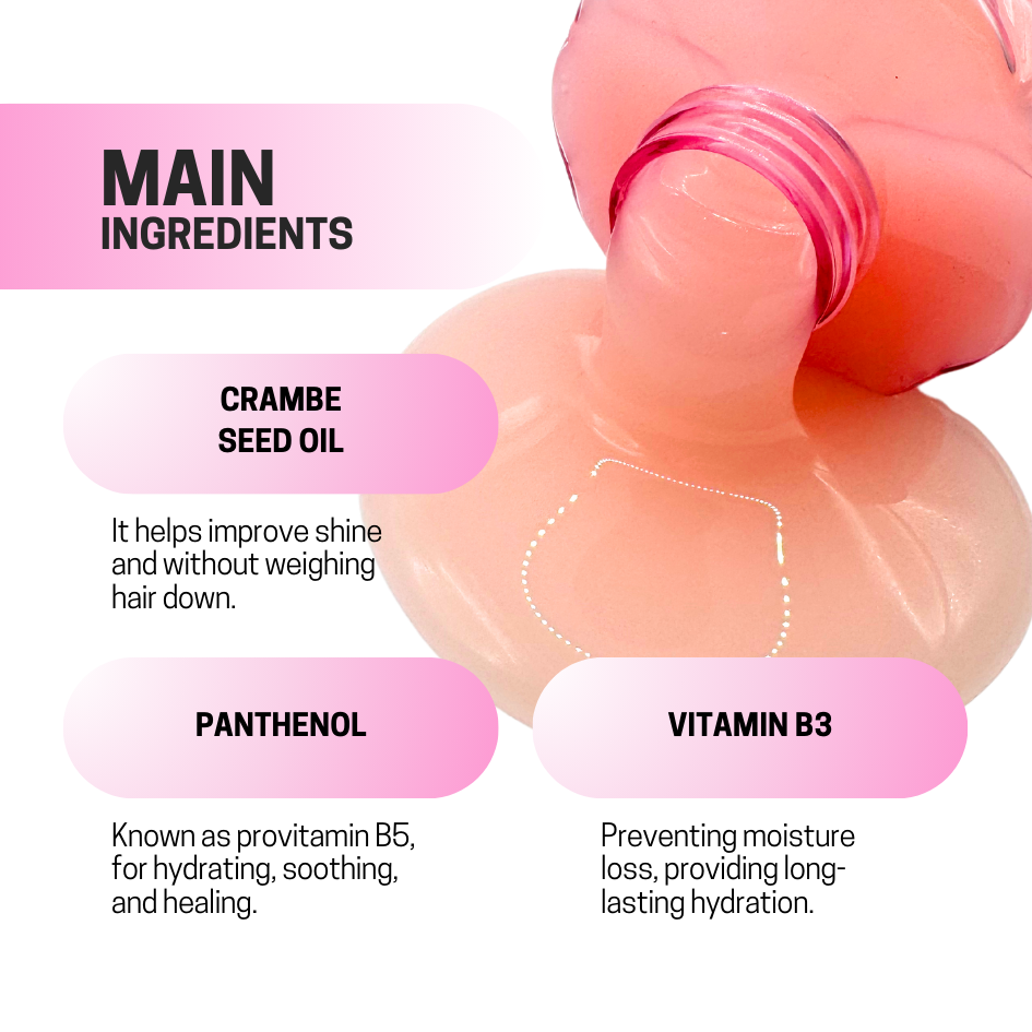 JOSERISTINE Freesia Musk Perfume Shampoo 500ml/ 100% Vegan