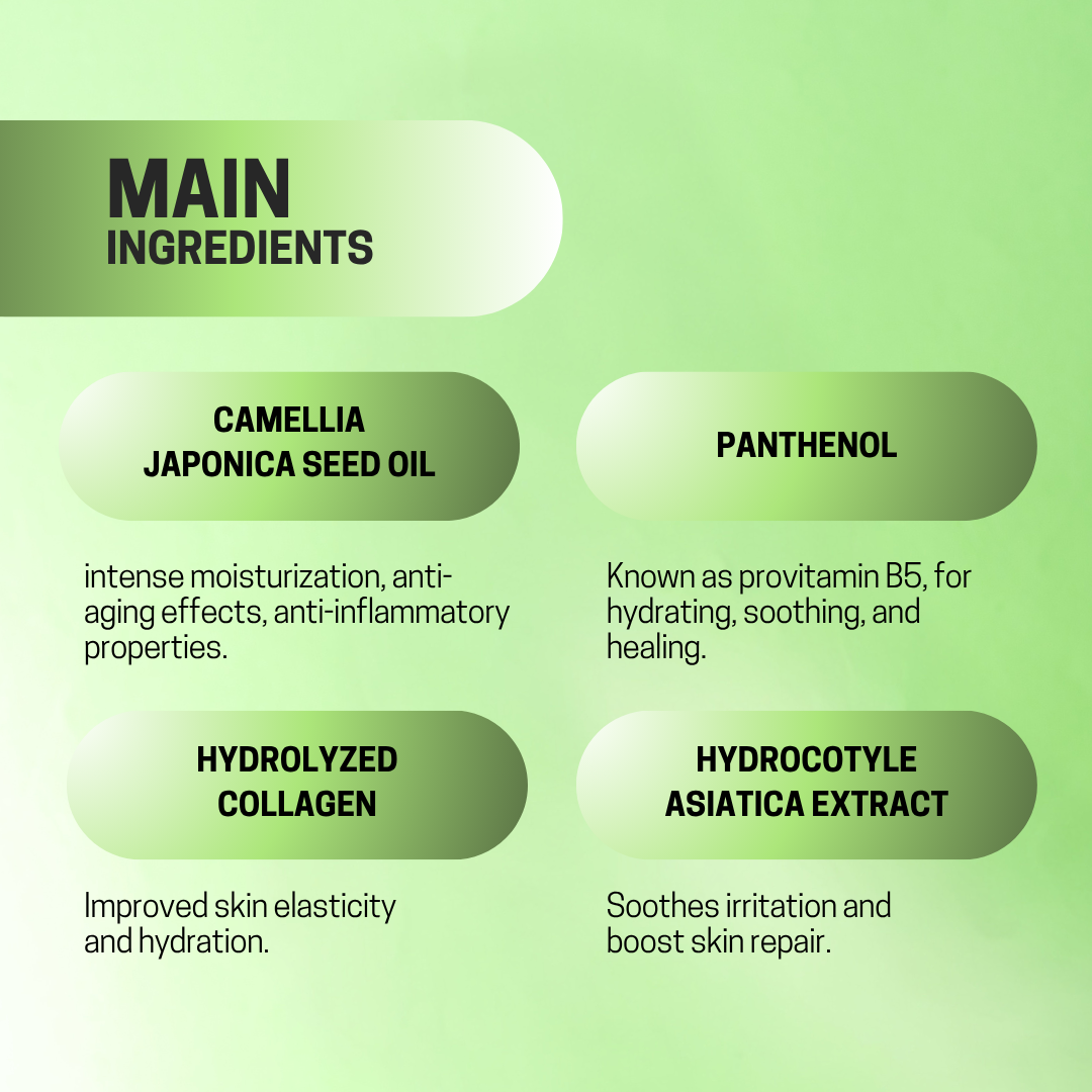 JOSERISTINE Green Tea Citrus Shampoo 500ml