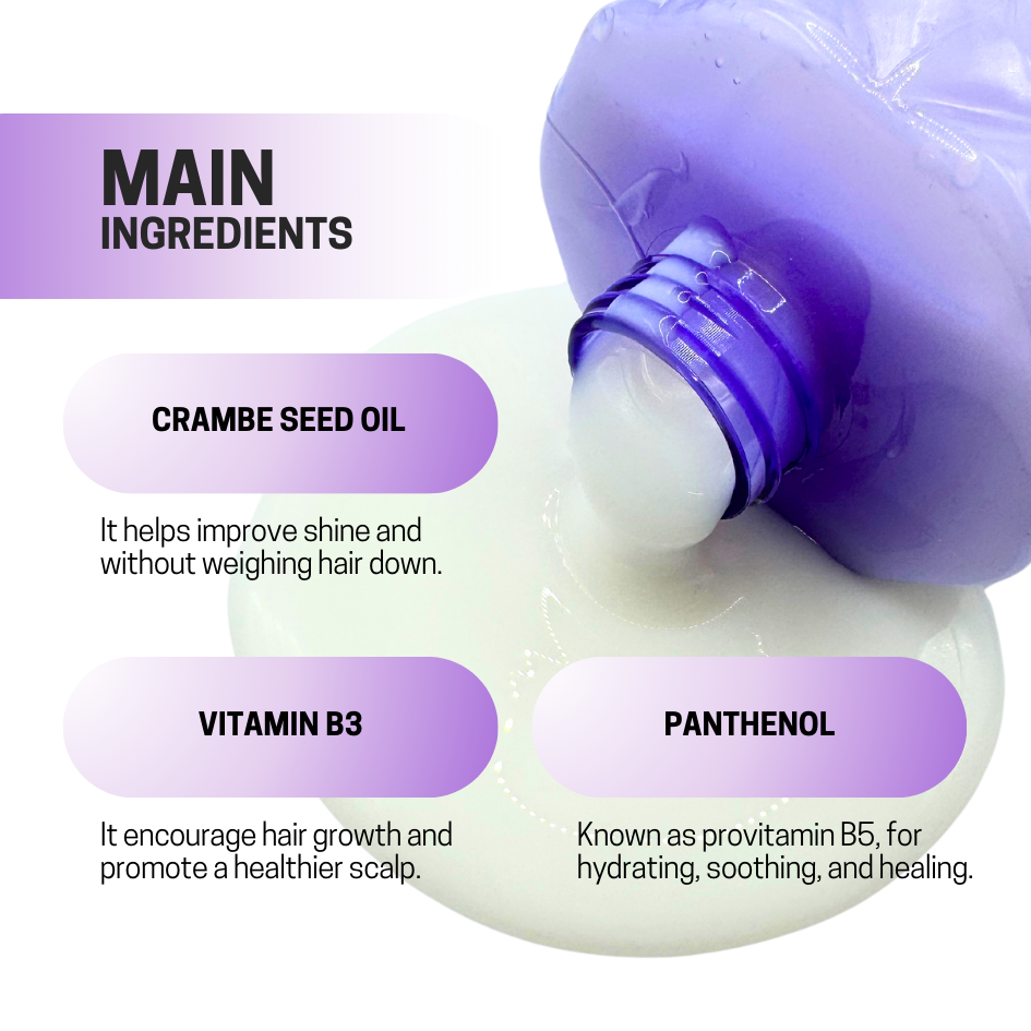 JOSERISTINE White Musk Perfume Shampoo 500ml/ 100% Vegan