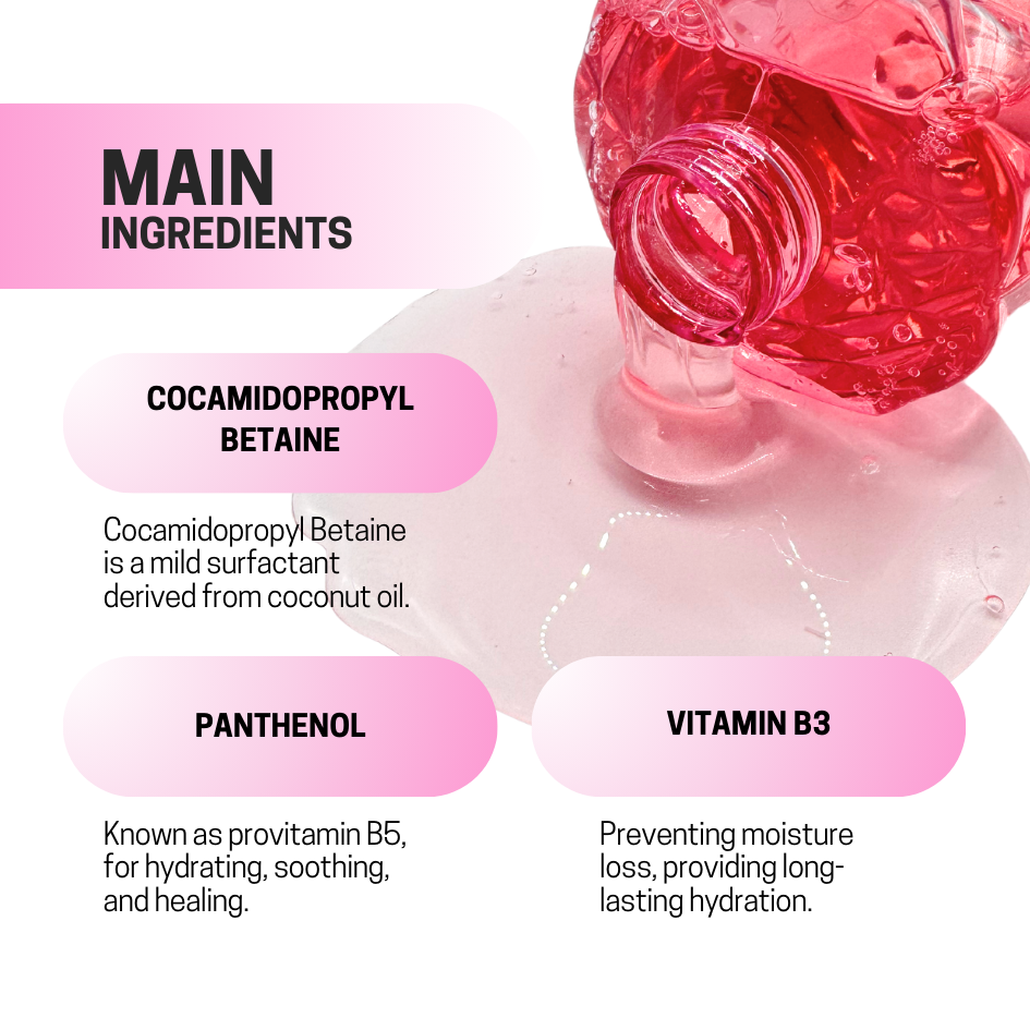 [BUNDLE] JOSERISTINE Freesia Musk Shower Gel 1000ml