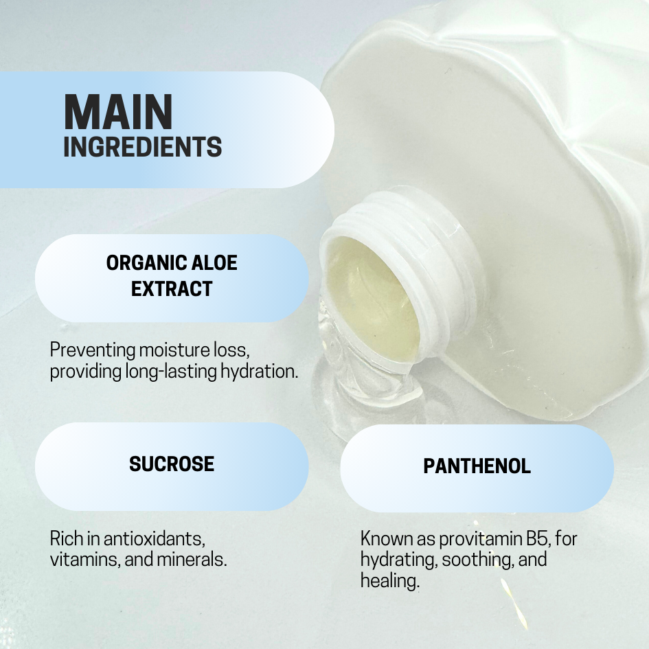 JOSERISTINE Baby Powder Shower Gel 1000ml/ 100% Vegan