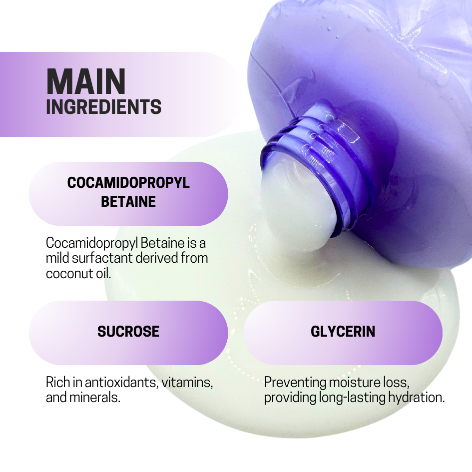 [BUNDLEl] JOSERISTINE White Musk Moisture Shower Cream 1000ml