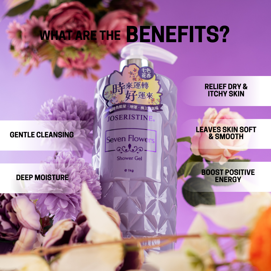 JOSERISTINE Seven Flowers Shower Gel 1000ml
