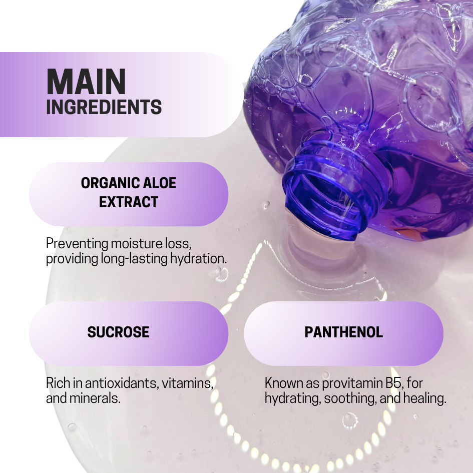 JOSERISTINE White Musk Bedtime Shower Gel 1000ml/ 100% Vegan