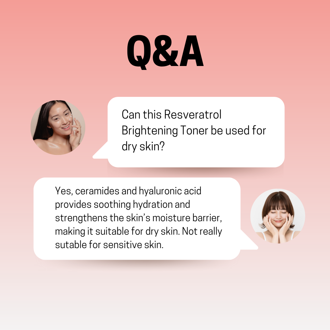 JOSERISTINE Resveratrol Brightening Toner 180ml