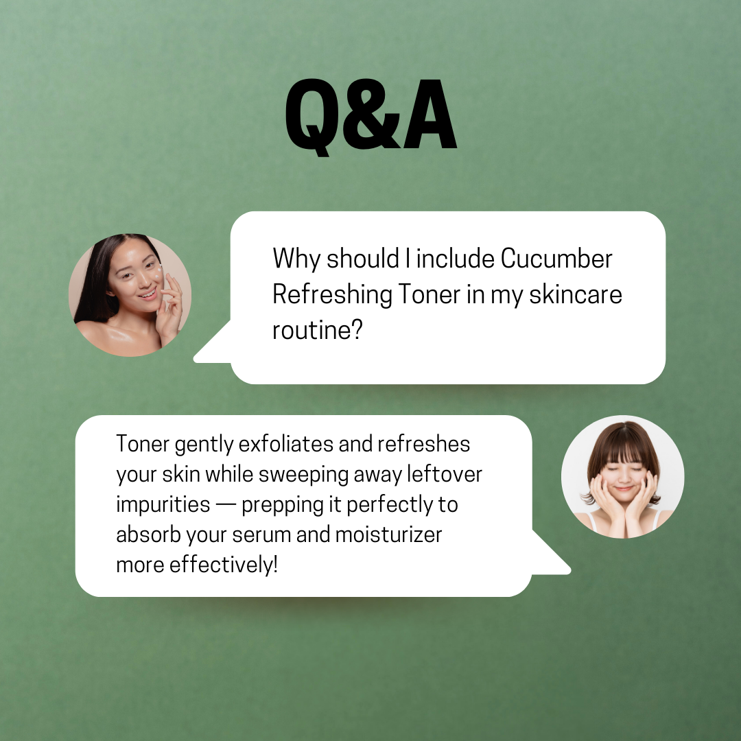 JOSERISTINE Cucumber Refreshening Toner 200ml & 1000ml