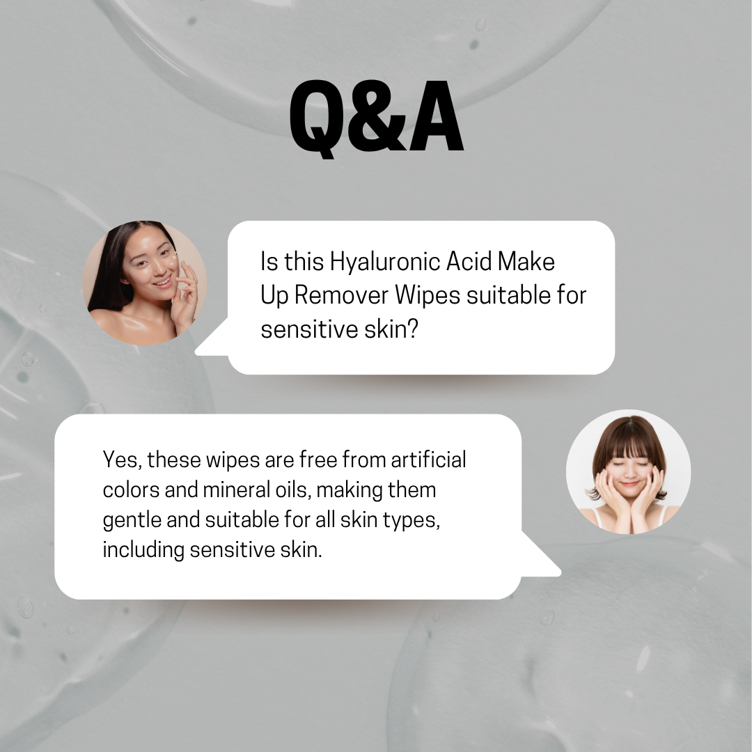 JOSERISTINE Hyaluronic Acid Makeup Remover Wipes 20's