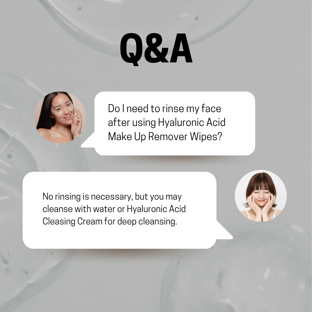 JOSERISTINE Hyaluronic Acid Makeup Remover Wipes 20's