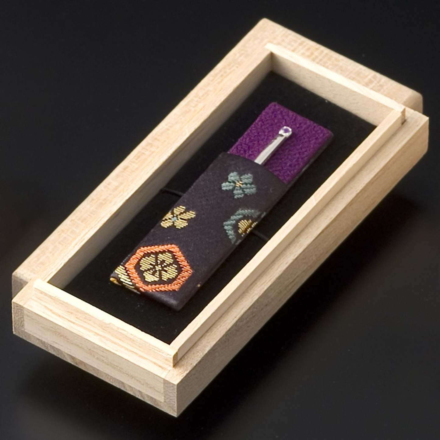 銀の爪楊枝　葡萄