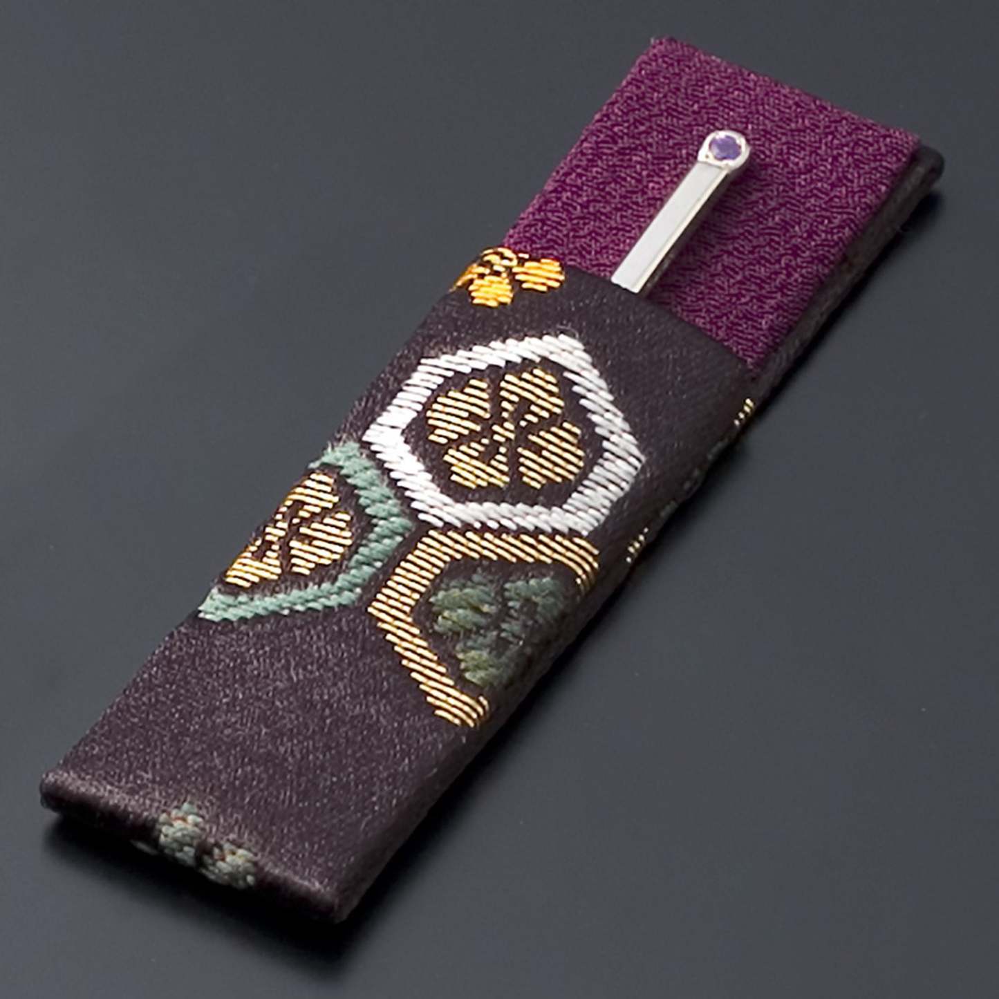 銀の爪楊枝 葡萄