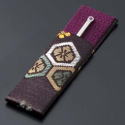 銀の爪楊枝　葡萄