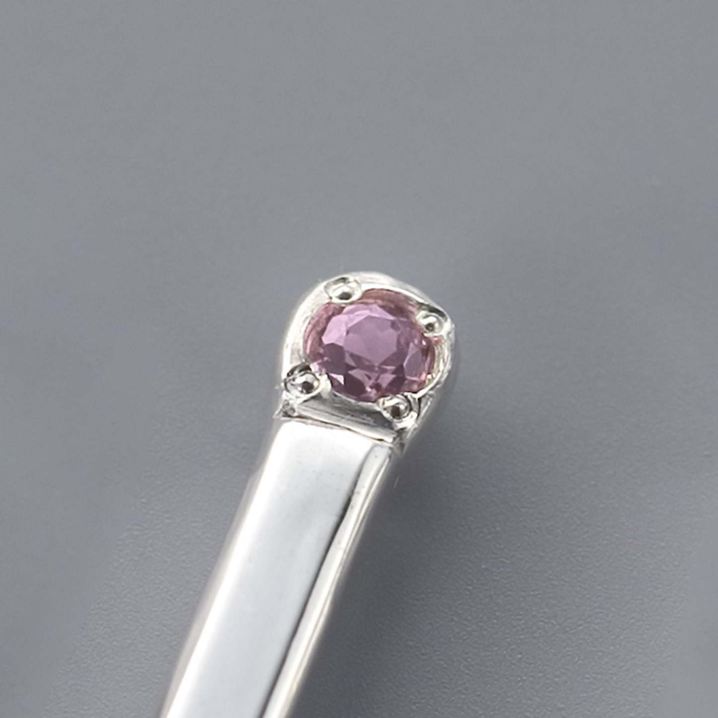 銀の爪楊枝　桃