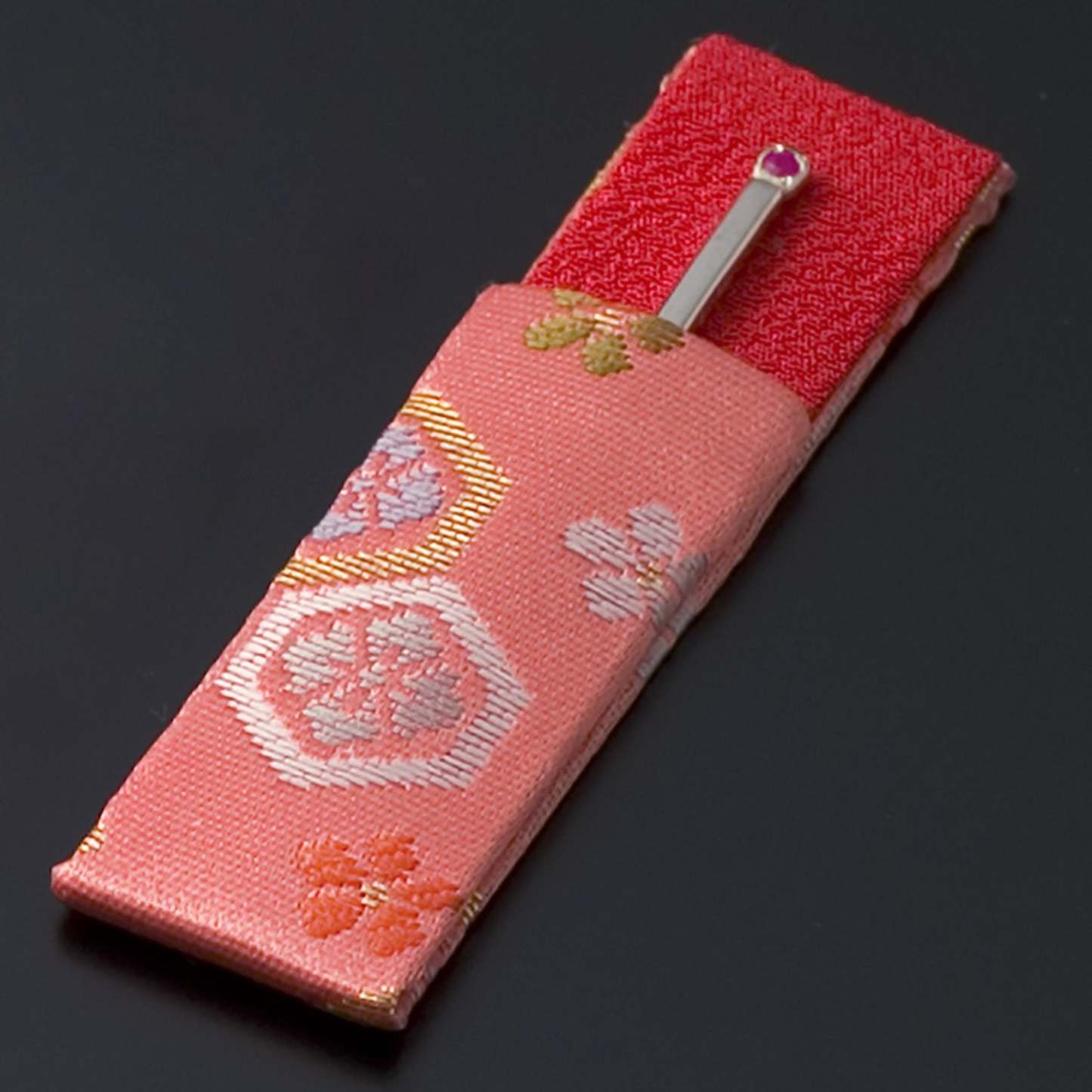 銀の爪楊枝　サクランボ