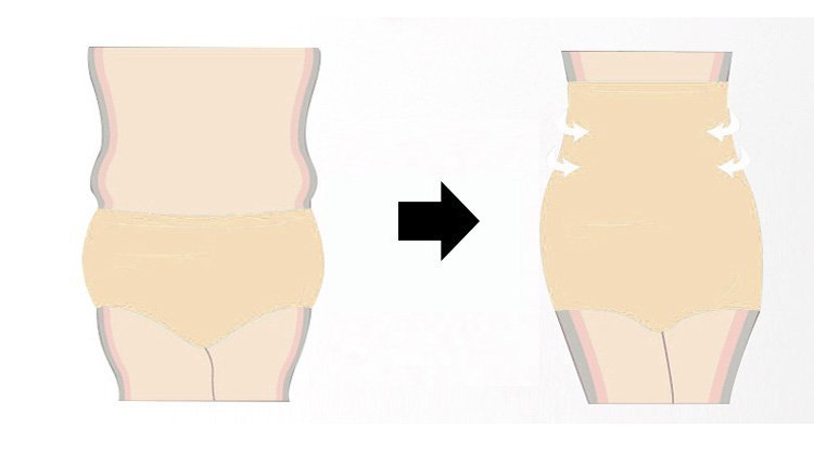 発熱・保温ハイウエスト補正下着