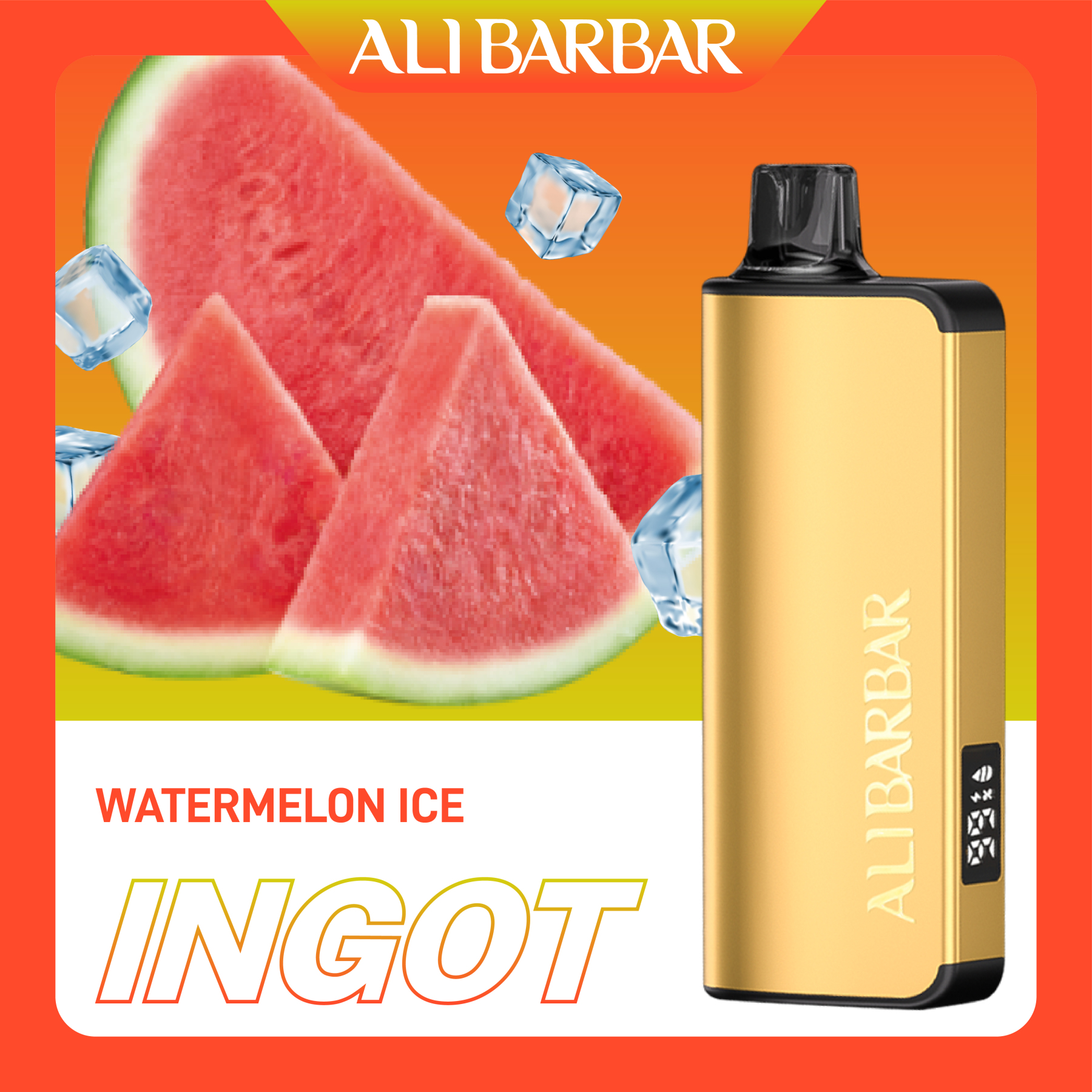 Alibarbar Ingot 9000 Watermelon Ice