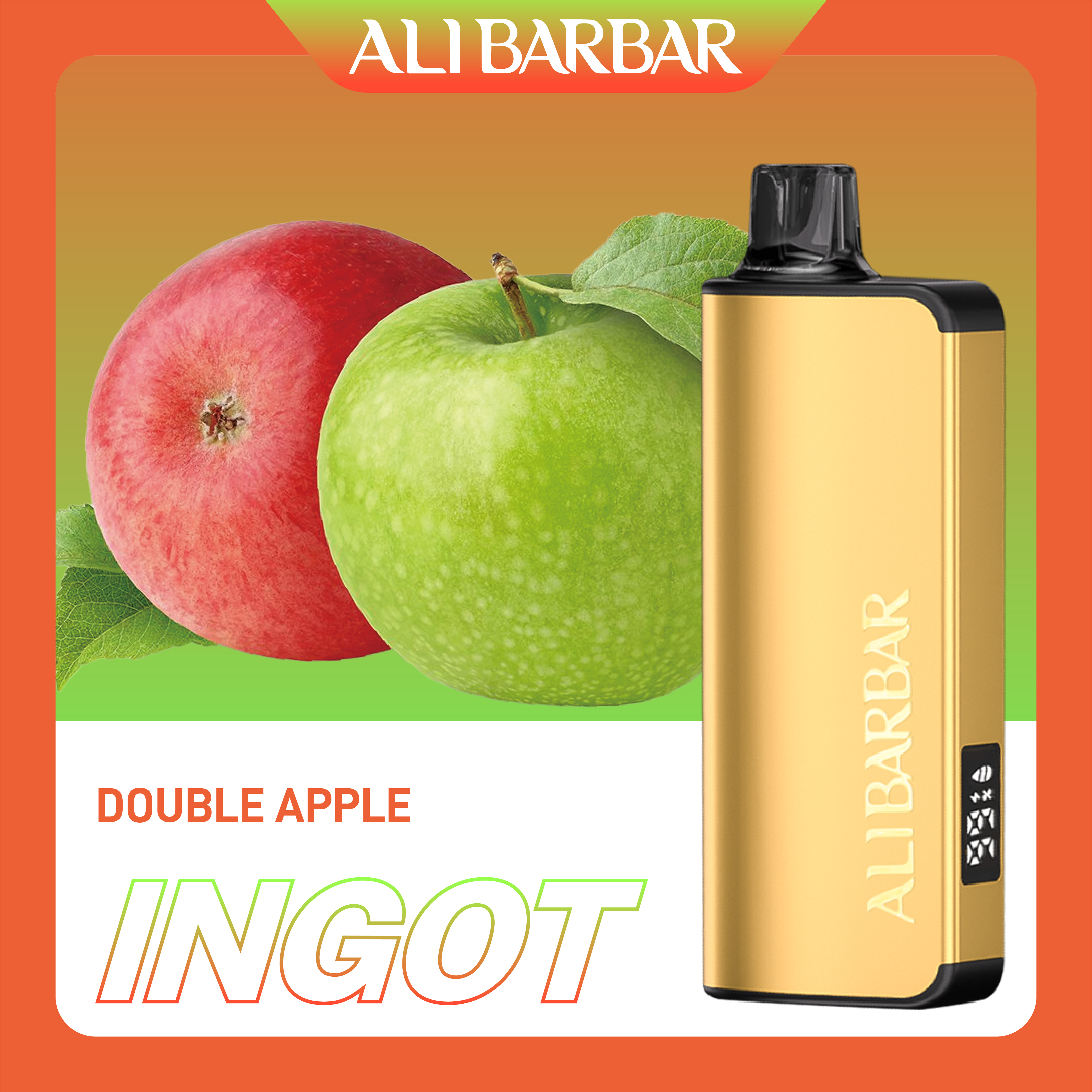 Alibarbar Ingot 9000 Double Apple