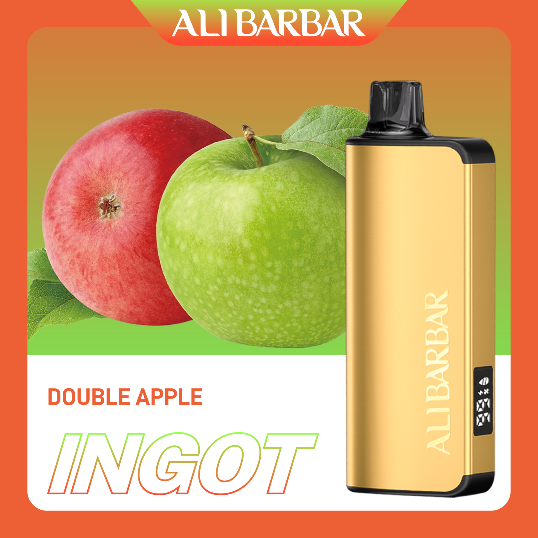 Alibarbar Ingot 9000 Double Apple