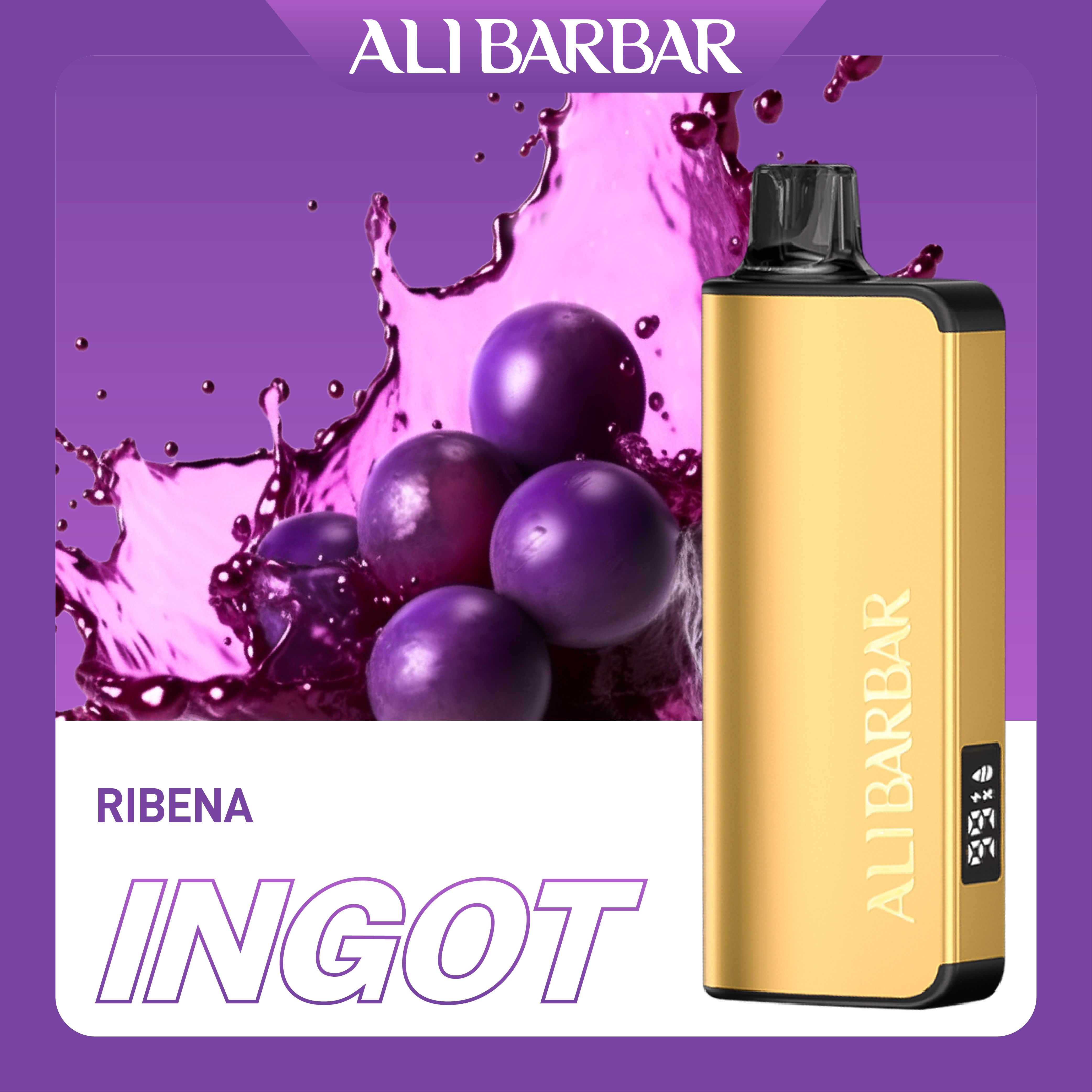 Alibarbar Ingot 9000 Ribena