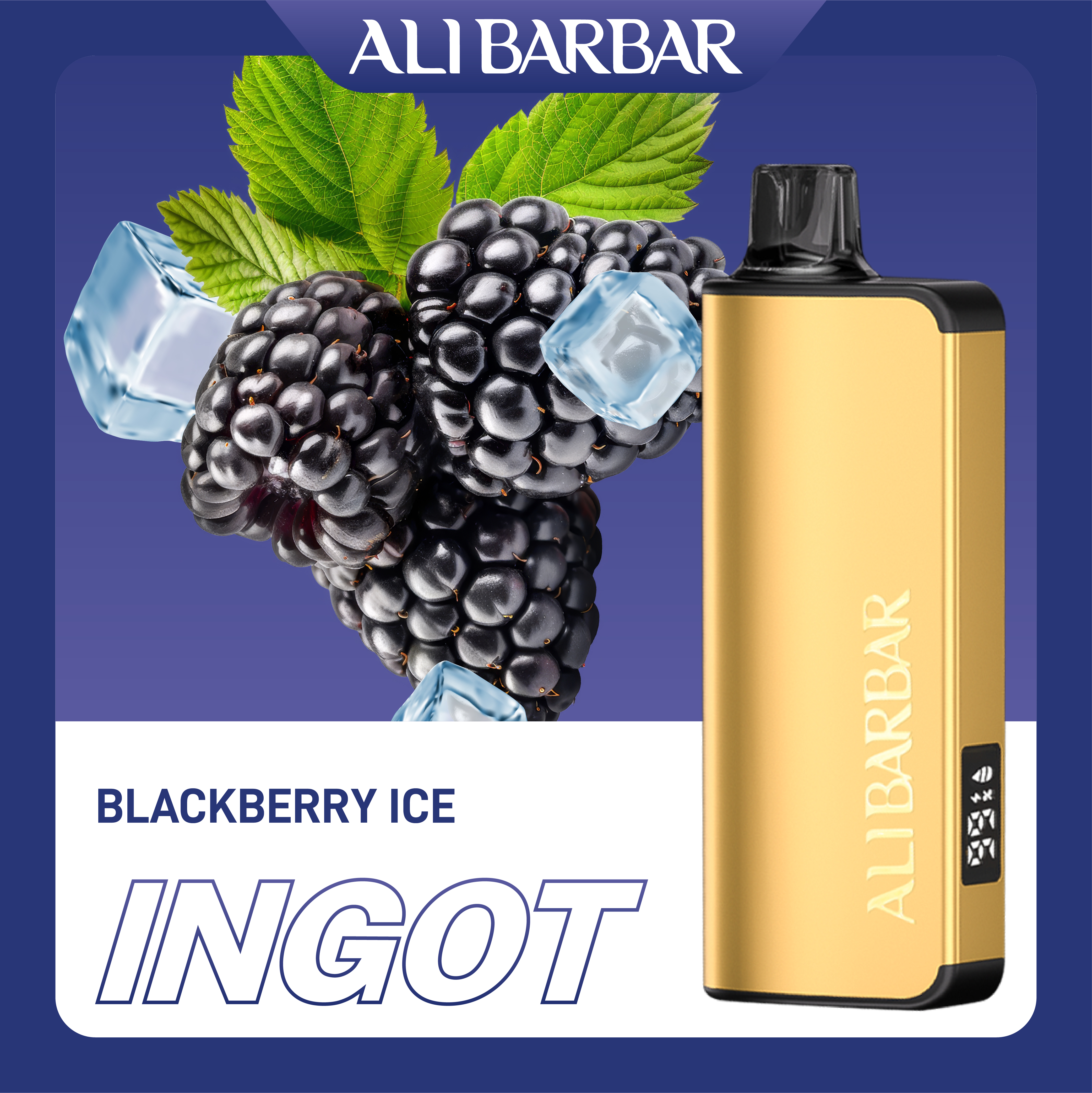 Alibarbar Ingot 9000 Blackberry Ice