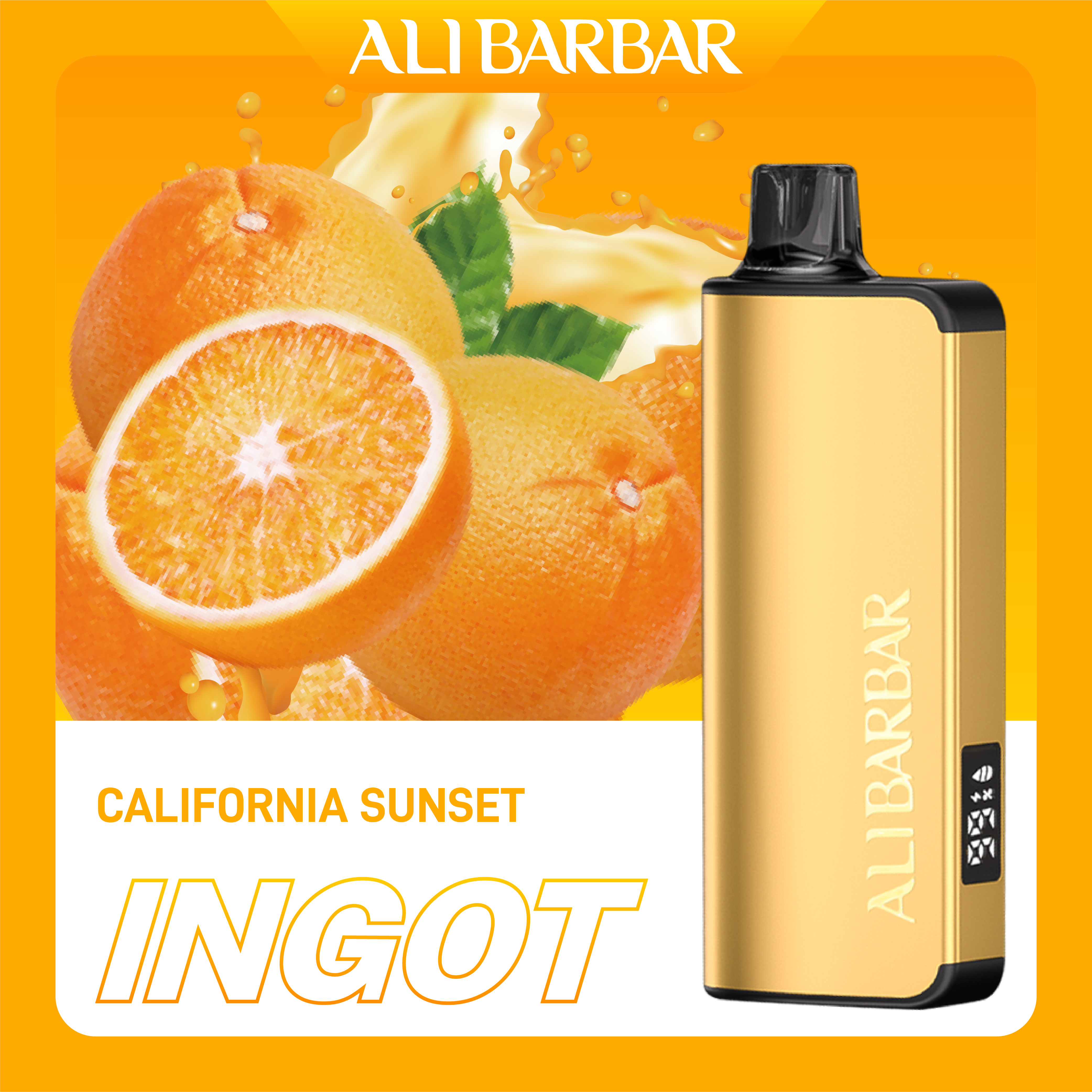 Alibarbar Ingot 9000 California Sunset (Fanta)