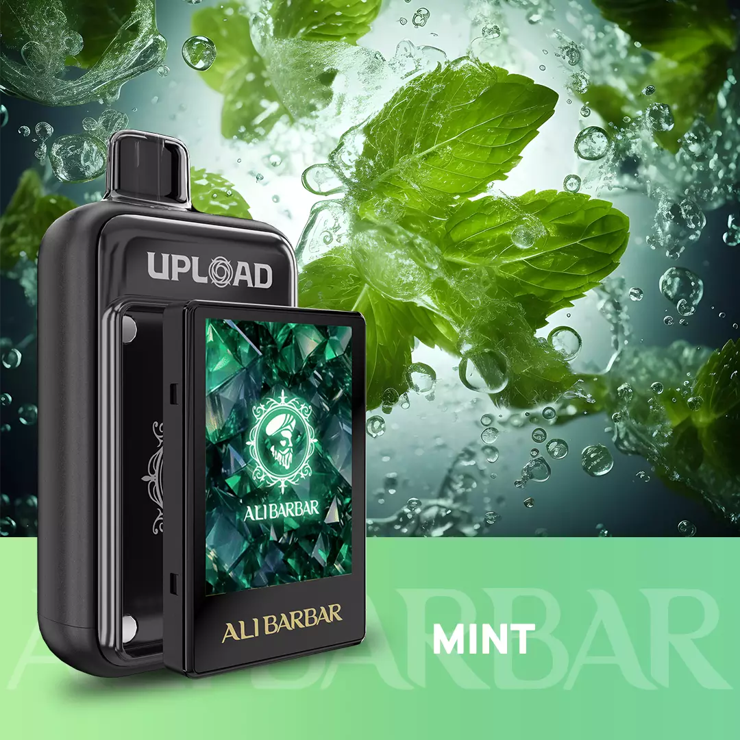ALIBARBAR UPLOAD 25000 PUFFS –Mint