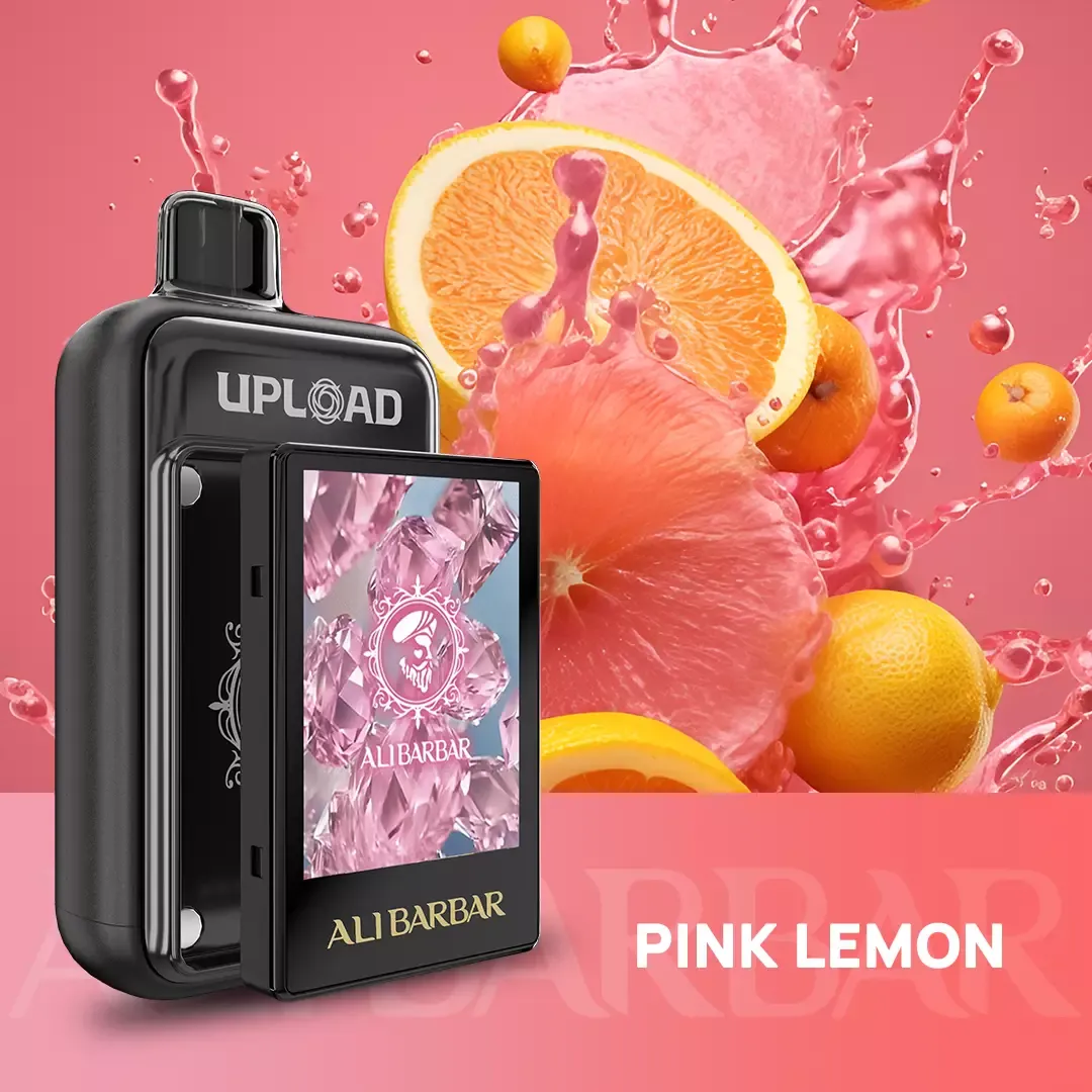 ALIBARBAR UPLOAD 25000 PUFFS –Pink Lemon
