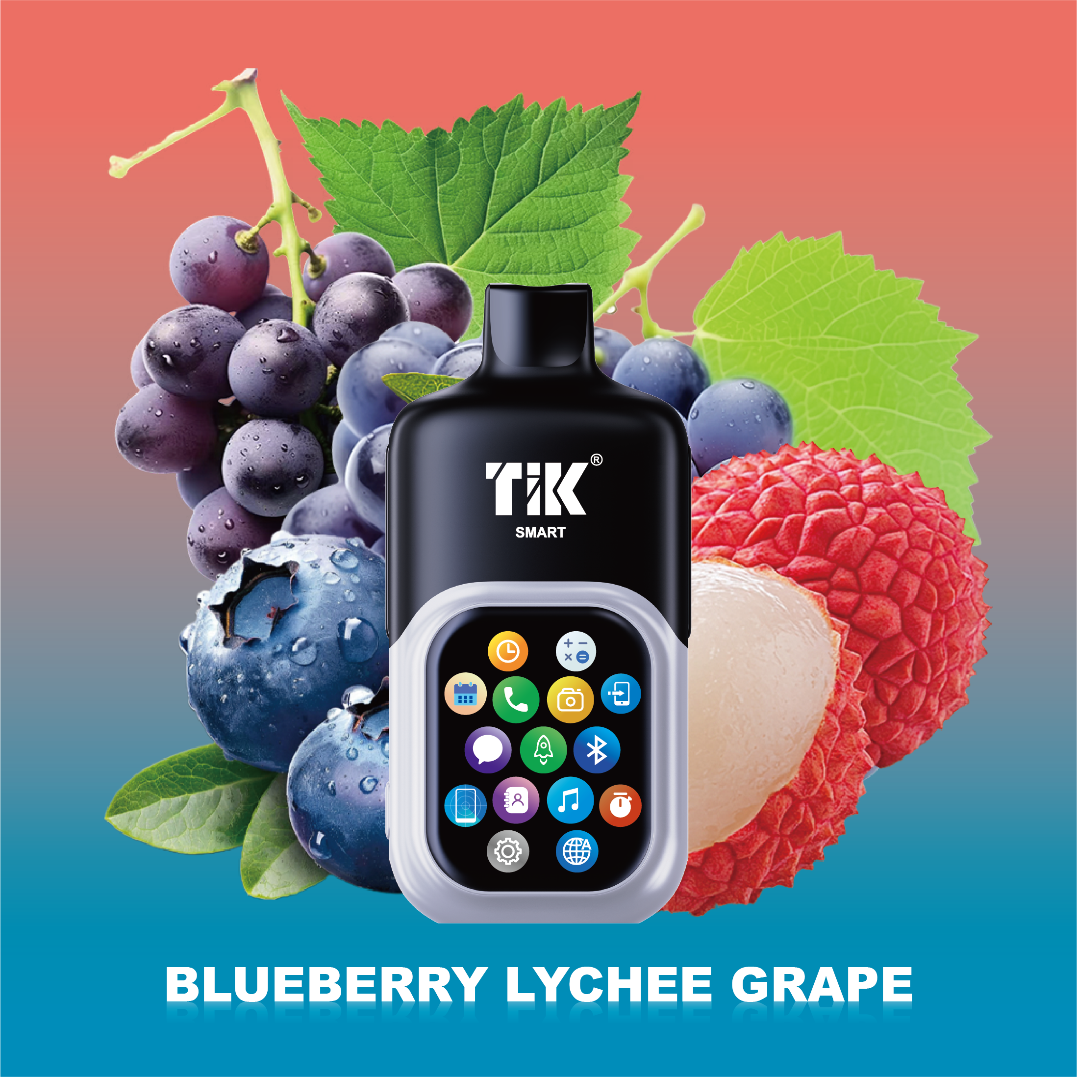 TIK SMART Blueberry lychee Grape