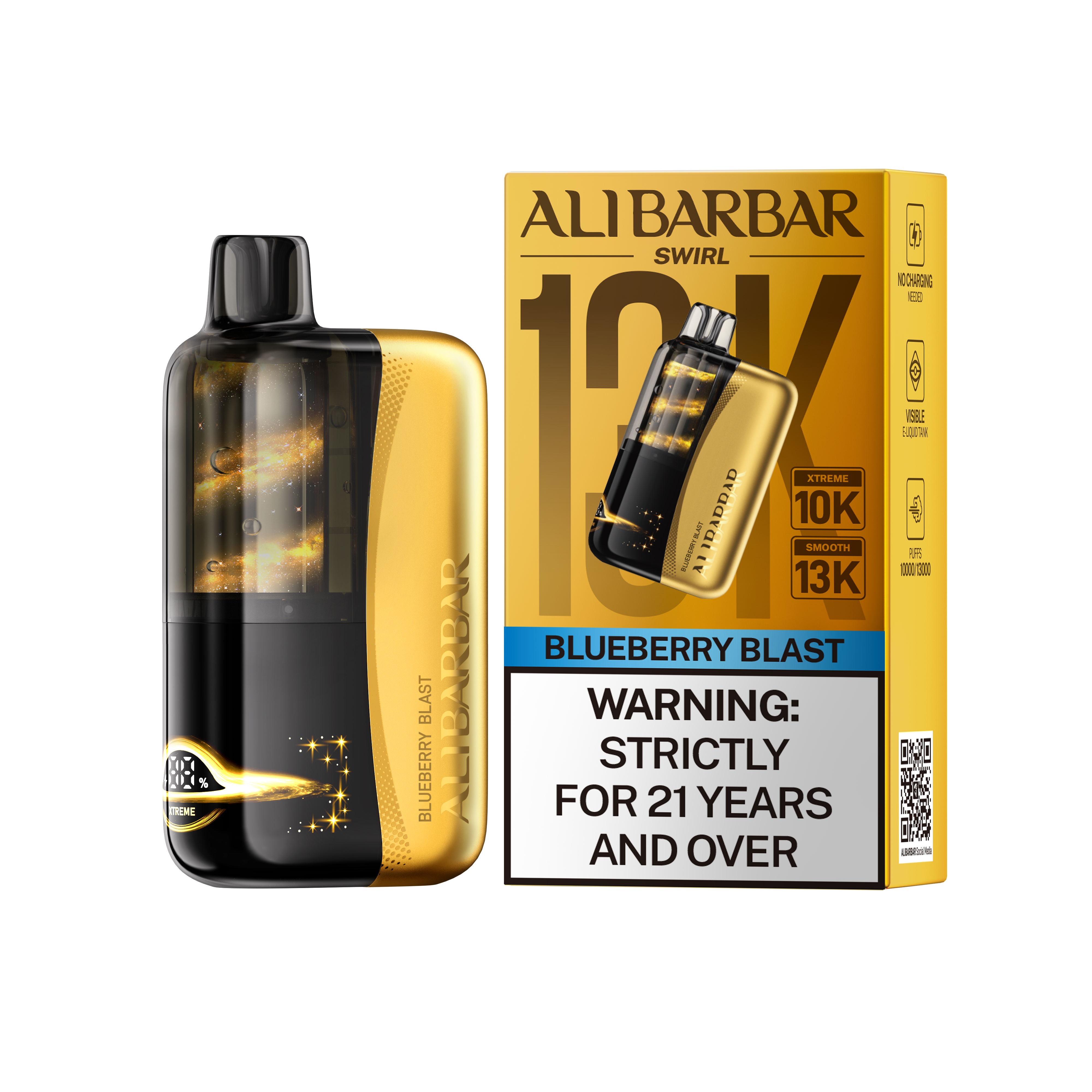 ALIBARBAR  SWIRL Blueberry-blast