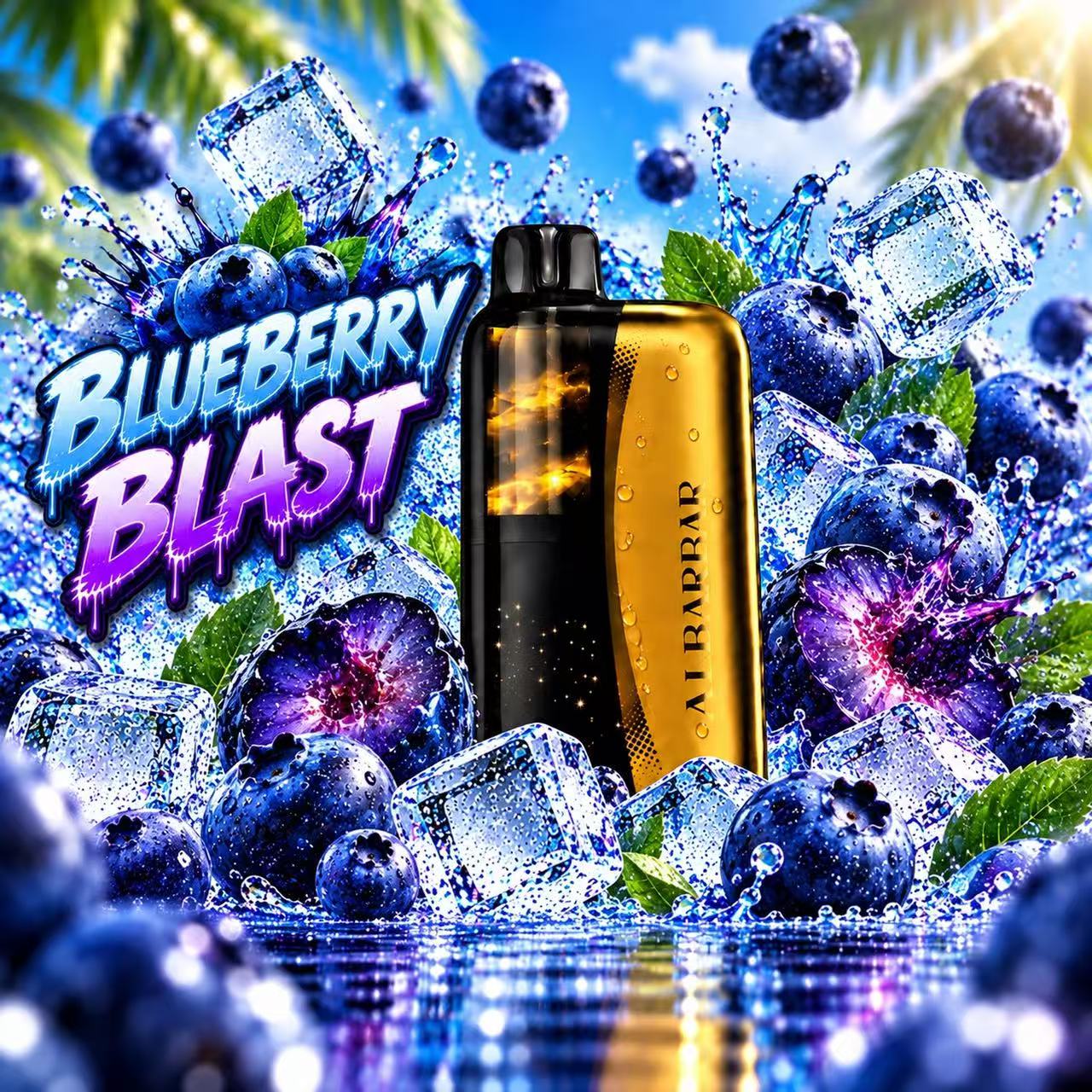 ALIBARBAR  SWIRL Blueberry-blast