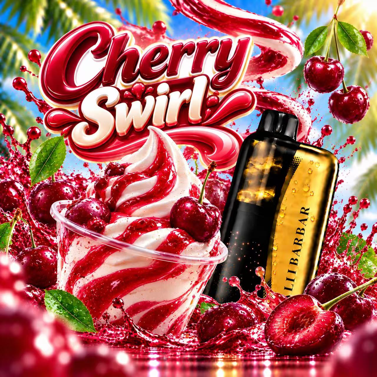 ALIBARBAR  SWIRL Cherry-Swirl