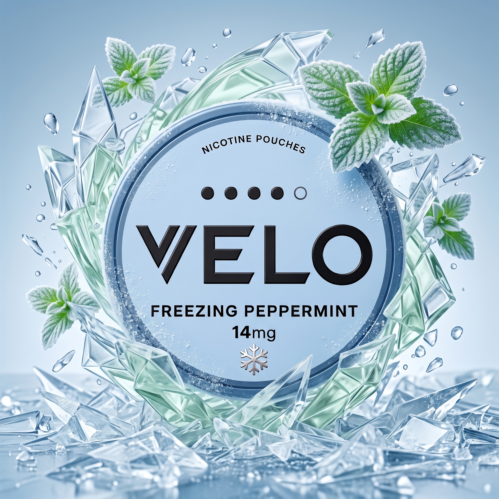 VELO Freezing Peppermint  14mg