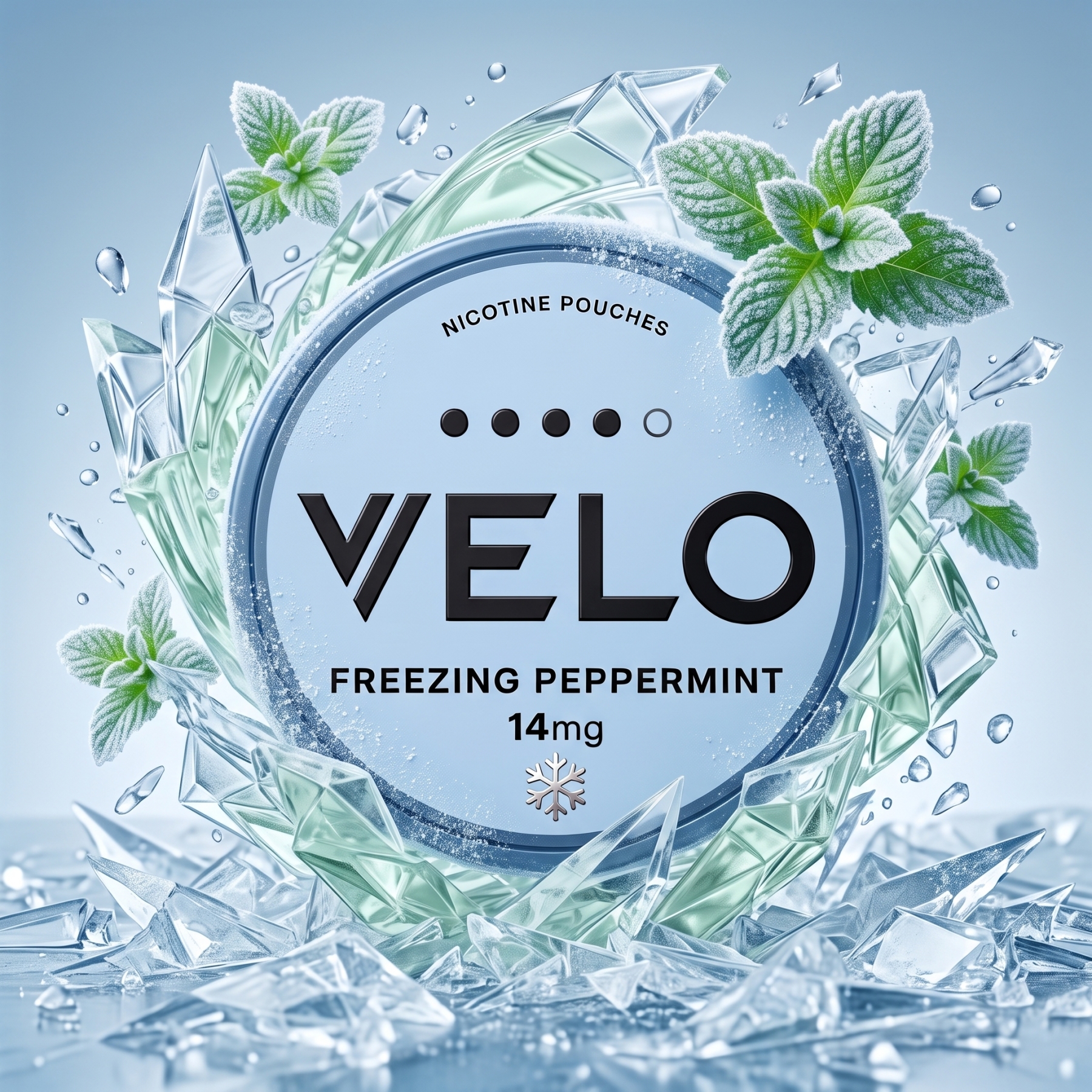 VELO Freezing Peppermint  14mg