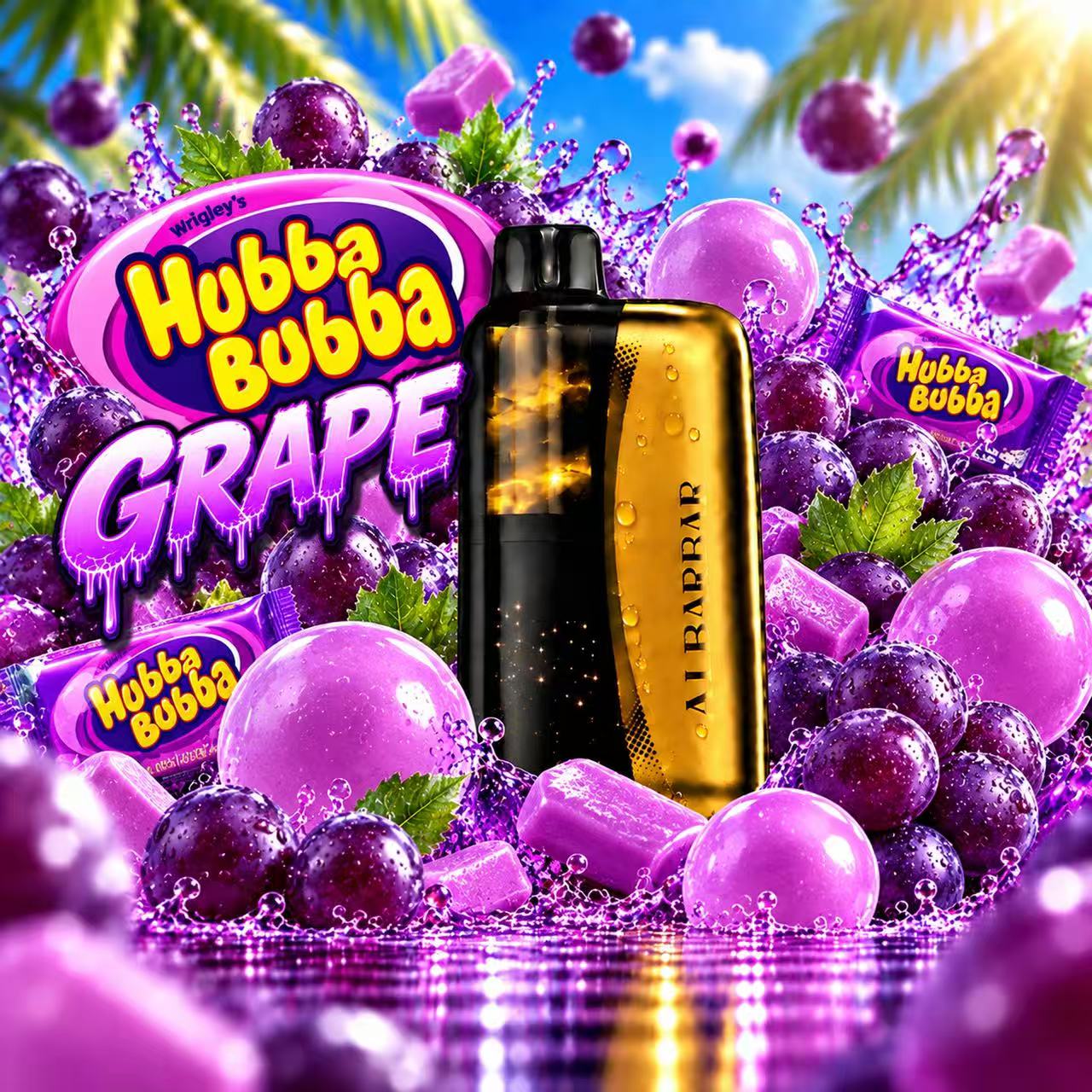 ALIBARBAR  SWIRL Hubba-Bubba-Grape