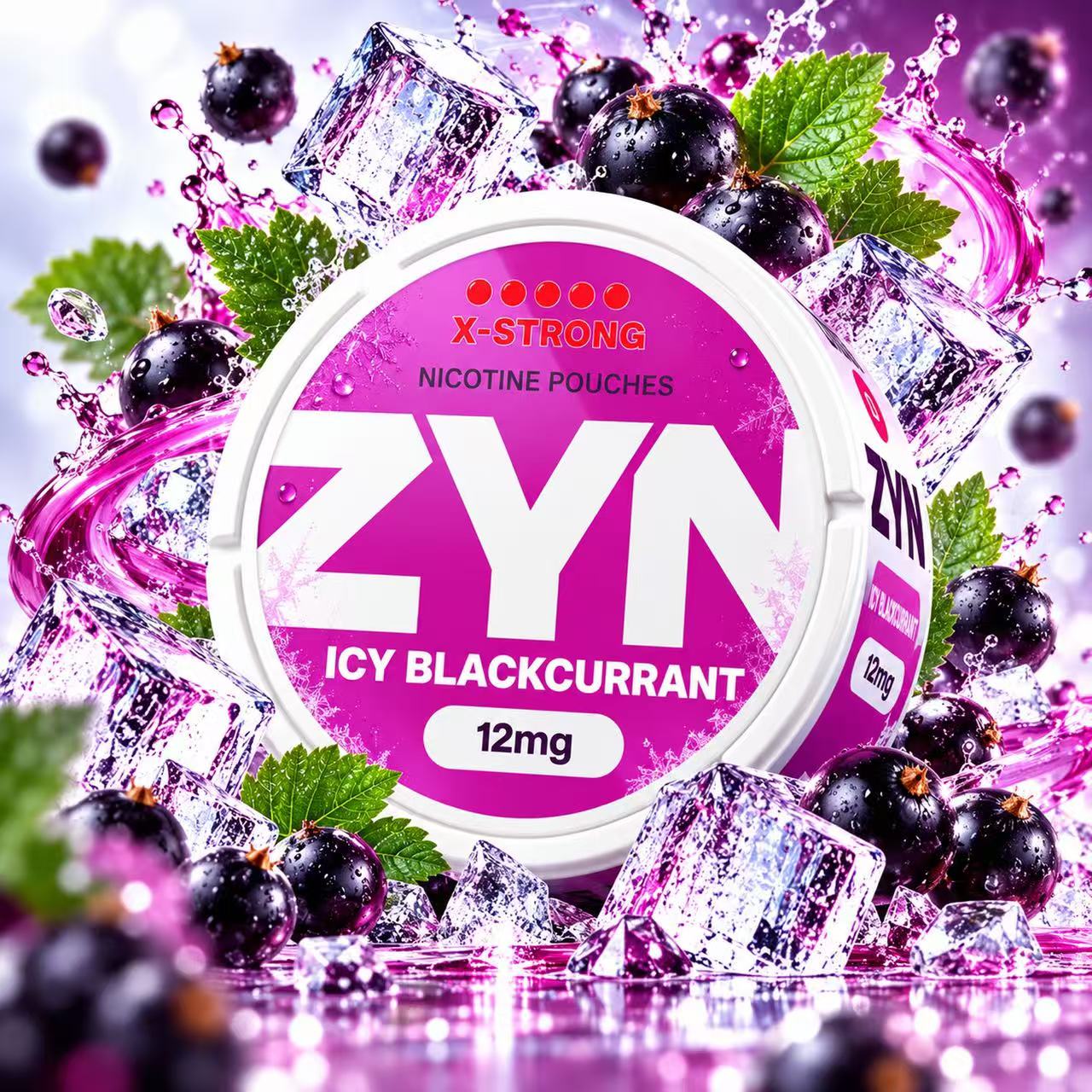 ZYN Icy blackcurrant