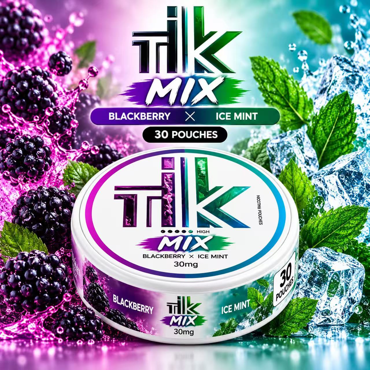 TIK BLACK BERRY+ICE MINT