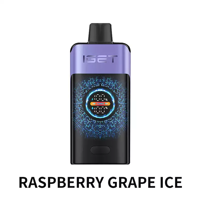 IGET ONE 12000 Puffs – Raspberry Grape Ice