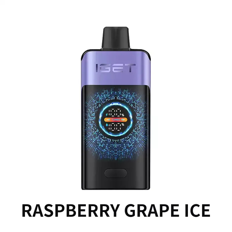 IGET ONE 12000 Puffs – Raspberry Grape Ice