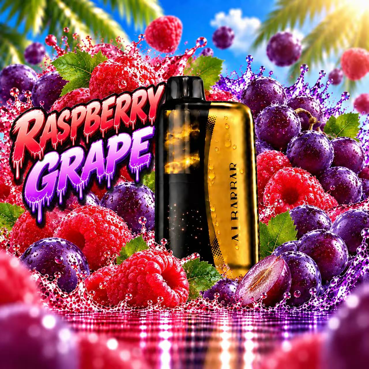 ALIBARBAR  SWIRL Raspberry-Grape