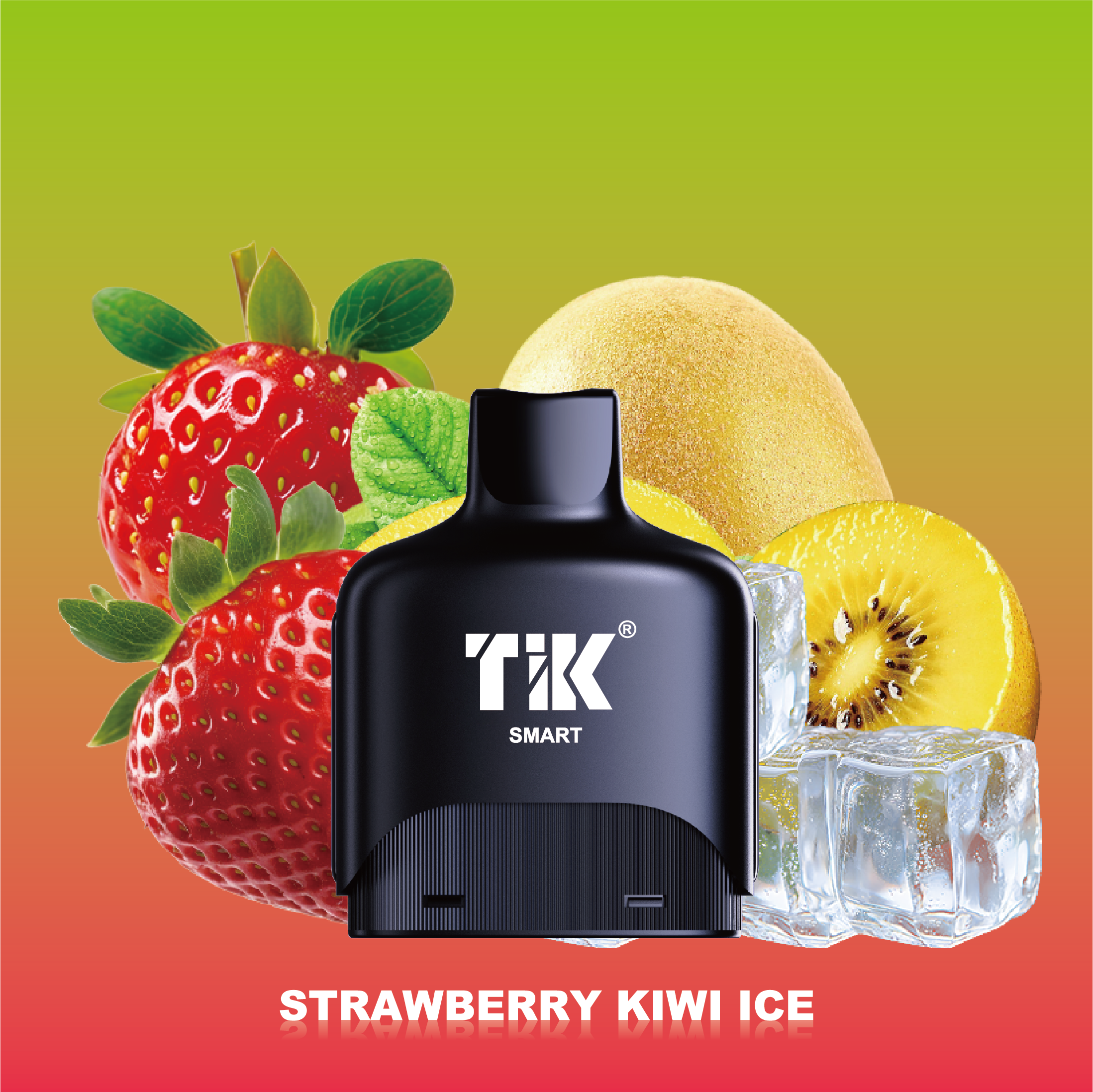 TIK POD Strawberry Kiwi ice