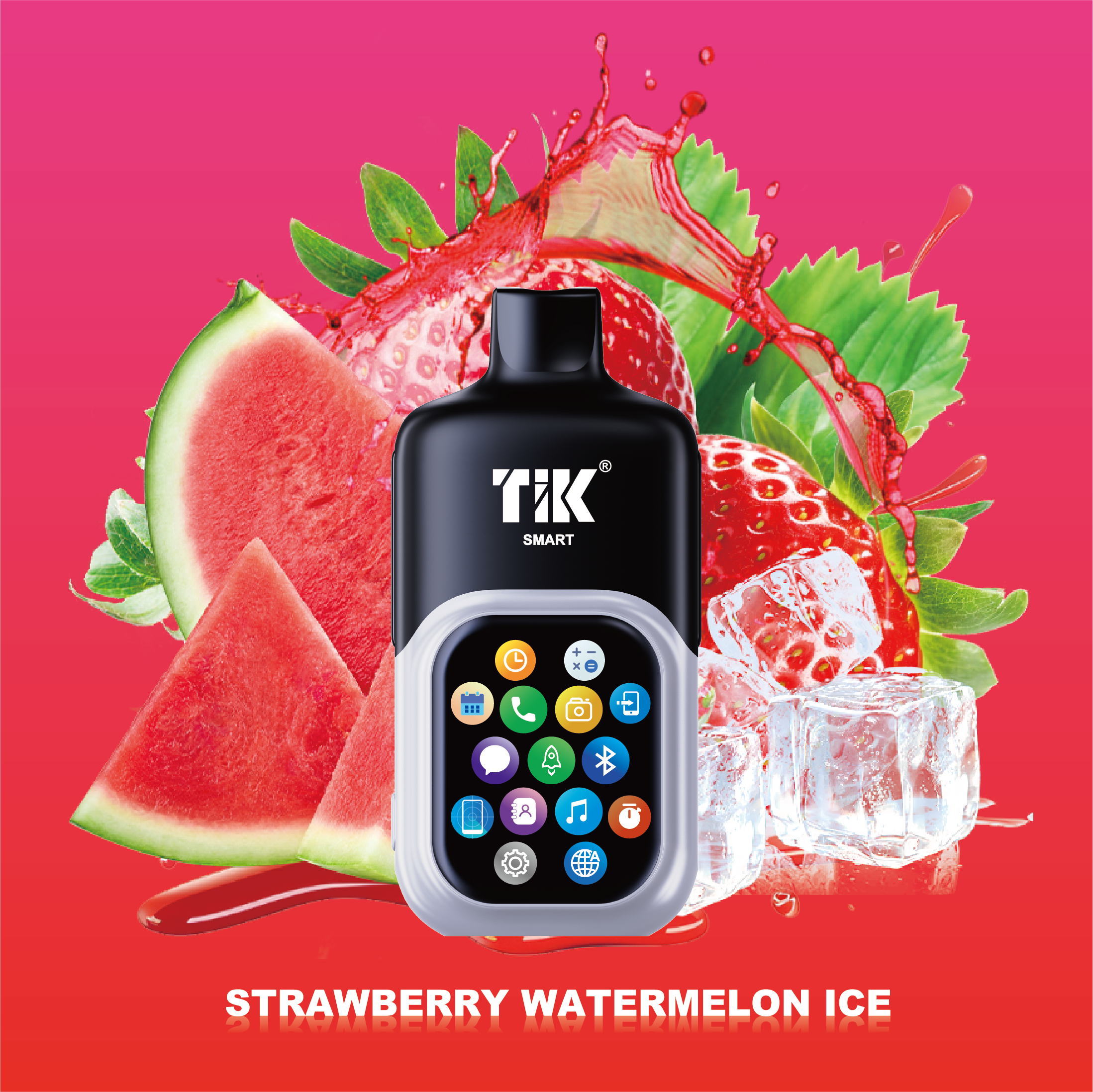 TIK SMART Strawberry Watermelon ice