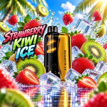 ALIBARBAR  SWIRL Strawberry-Kiwi-Ice