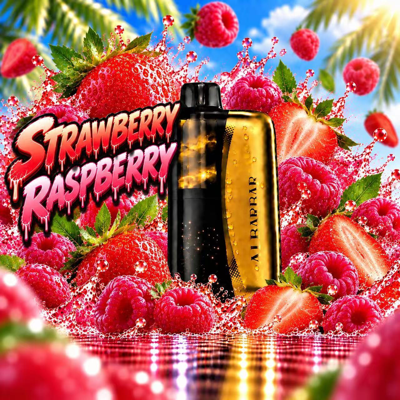 ALIBARBAR  SWIRL Strawberry-Raspberry