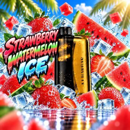 ALIBARBAR  SWIRL Strawberry-Watermelon-Ice